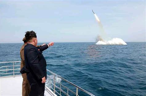 North Korea tests submarine-launched missile, Seoul says